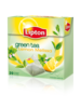 чай lipton green lemon melissa