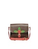 ASOS Leather Leaf Satchel