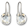 Swarovski | Galet Clear Crystal Pierced Earrings