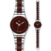 часы Swatch Ceramic Brown