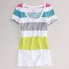 AE Striped Scoop Neck T