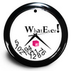купить в подарок оригинальные настенные часы 'Whatever', в интернет-магазине