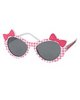 Bow Gingham Sunglasses