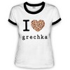 Футболка I love grechka