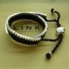 links of london friendship bracelet in black