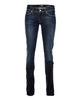 Seven For All Mankind Straight Leg New York Dark Blue Straight Leg Jeans