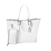 white Longchamp bag