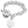 Return to Tiffany™ Heart tag toggle bracelet