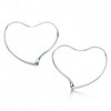 Elsa Peretti® Open Heart hoop earrings