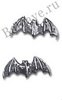 Серьги "Bat Studs" Alchemy Gothic