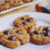 Cook American cookies with chocolate chips