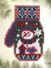 Snowman's Garden (beaded kit)  by Mill Hill