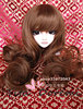 9" long brown wig for pullip