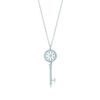 Tiffany Daisy key pendant