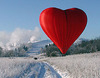 Полет на воздушном шаре "Сердце"