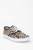 Cheetah Print Plimsoll Sneaker