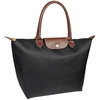 longchamp le pliage brown or black large