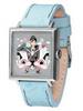 Tokidoki "Flight Attendant" baby blue watch