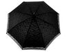Черный кружевной зонт