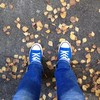 Синие кеды Converse