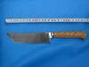 Нож "Узбекский" клинок из дамасской стали рукоять: карельская берёза