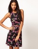 ASOS Skater Dress In Floral Print