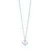 Tiffany navy necklace