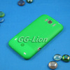 matte TPU Case Skin Cover for HTC Sensation XL,Runnymede,X315E.in green