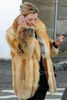 fox fur coat