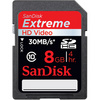 SANDISK SDHC Extreme HD Video 8 GB Class10