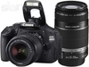 Canon EOS-600D Kit 18-55/55-250mm