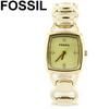 Часы Fossil цвет желтое золото