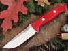 Bark River Knives: Bravo-1 - USMC Knife - Red Linen