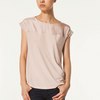 SHORT SLEEVE T-SHIRT WITH SILK YOKE