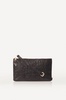 Crocodile print clutch bag Massimo Dutti