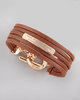 MARC by Marc Jacobs Leather Toggle Bracelet