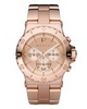 Michael Kors Baguette-Bezel Watch, Rose Gold