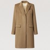 Gerard Darel Manteau Camel en Laine