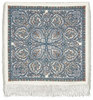 Павлопасадский платок маленький (89х89 см) шерстяной с шерстяной или шелковой бахромой