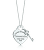 Tiffany & Co. Return to Tiffany™ heart tag with key pendant