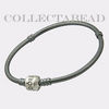 Authentic Pandora Silver Oxidized Bracelet Lock 7.5"