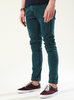 зелёные скинни джинсы