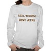 Real Women Drive JEEPS T-shirt