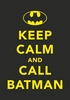 Футболка "Keep Calm and Call Batman"