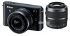 Фотоаппарат Nikon 1 J2 Kit 10-30 mm F/3.5-5.6 VR, 30-110 mm F/3.8-5.6 VR Black