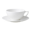 Jefferson's Wedgwood White Teacup and Saucer