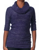 Half sleeve sweater with cowl neck Terranova