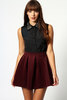 Kate Box Pleat Skater Skirt