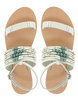 ASOS FIDDLE Leather Sandals with Bead Detail