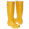 yellow hunter boots